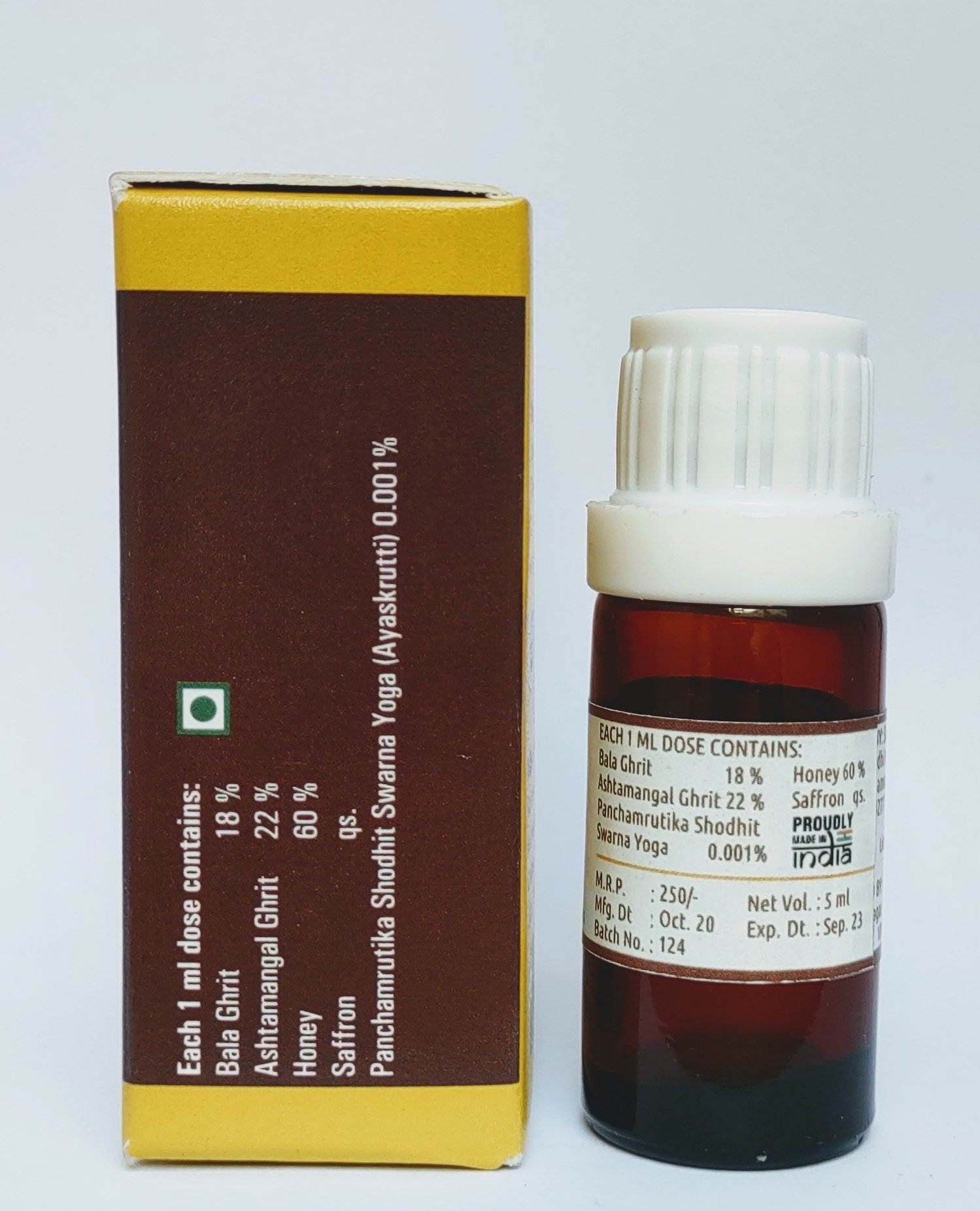 Swarnaprashan / Suvarnaprashan Immunity Booster for Kids - Image 4