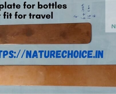 NCE Copper plate for bottles for structured water